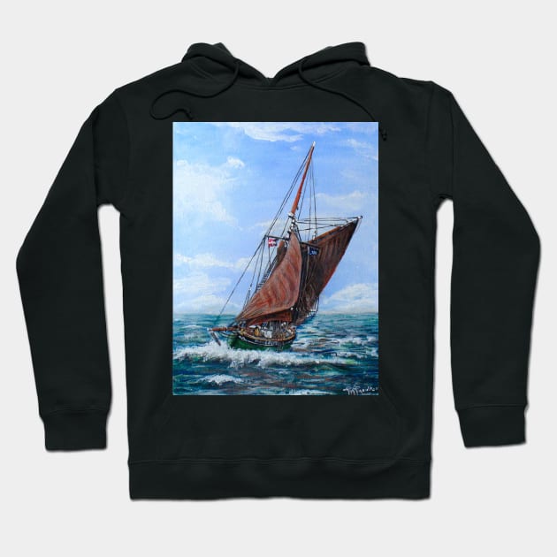 BOY LESLIE BUILT IN GALMPTON DEVON UK Hoodie by MackenzieTar